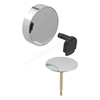 Geberit Split Turn Handle Bath Inlet & Waste, Ready-to-Fit Set, Chrome