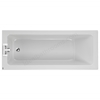 Twyford Aspect 1700mmL Acrylic Bath & Legs; 2 Tap Holes
