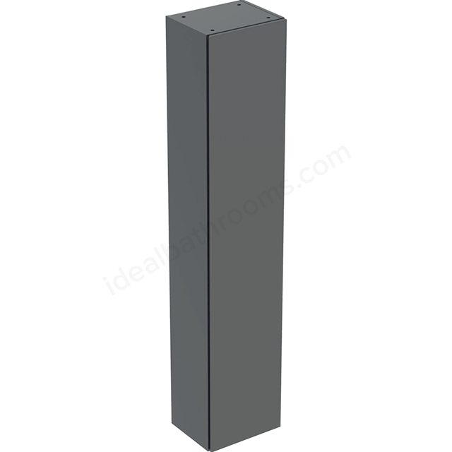 Geberit iCon 1 Door Tall Cabinet 360mm   Lava/Matt