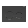 Geberit Omega20 Dual Flush plate - Matt Black