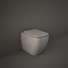 RAK Ceramics Feeling Rimless Back to Wall WC Pan - Matt Grey