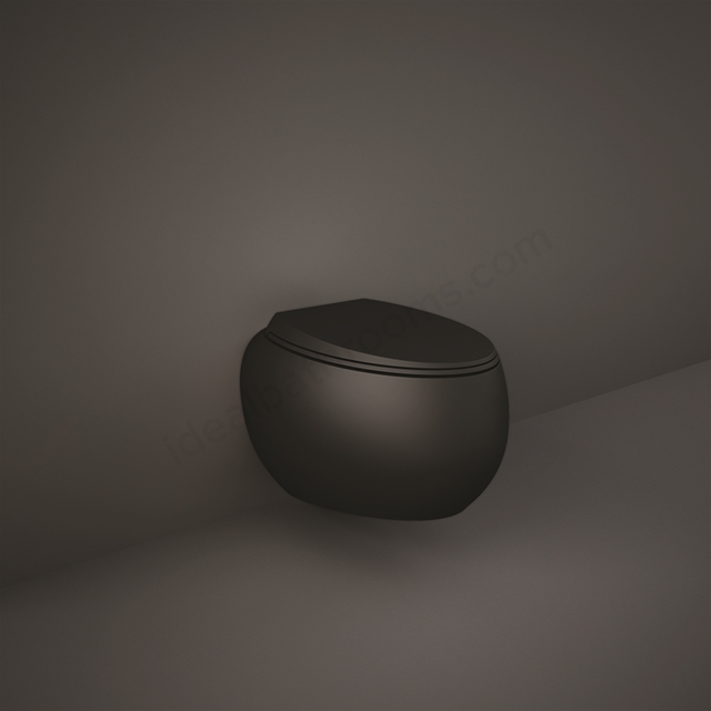 RAK Ceramics Cloud Wall Hung WC Pan - Black
