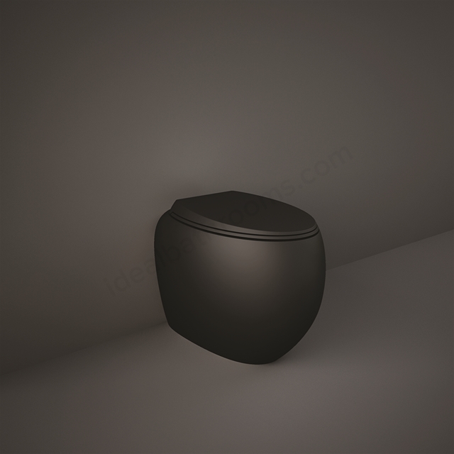 RAK Ceramics Cloud Back to Wall WC Pan - Black