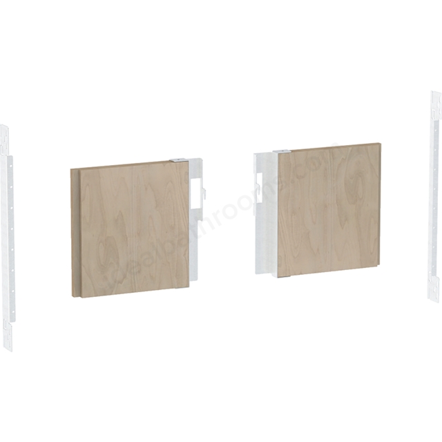 Geberit Duofix 1200mm Mount Plate for Washbasin Cabinet; Outlet Tap Concentric
