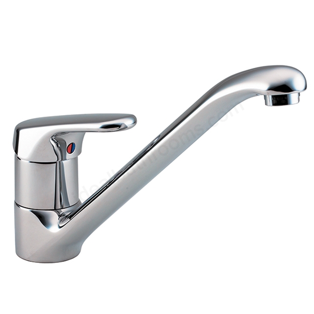 Sandringham SL Single Lever Kitchen Tap With Single Flow Swivel Spout