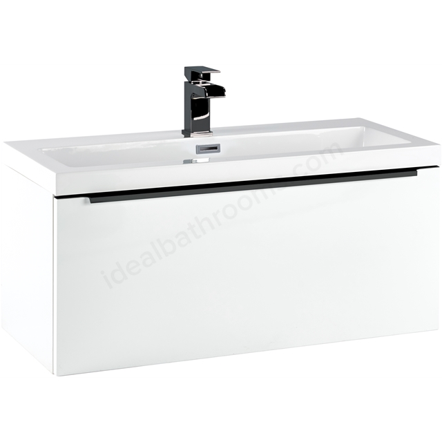 Scudo Wall Hung Range  -  800 Wrap Over Handle - Black