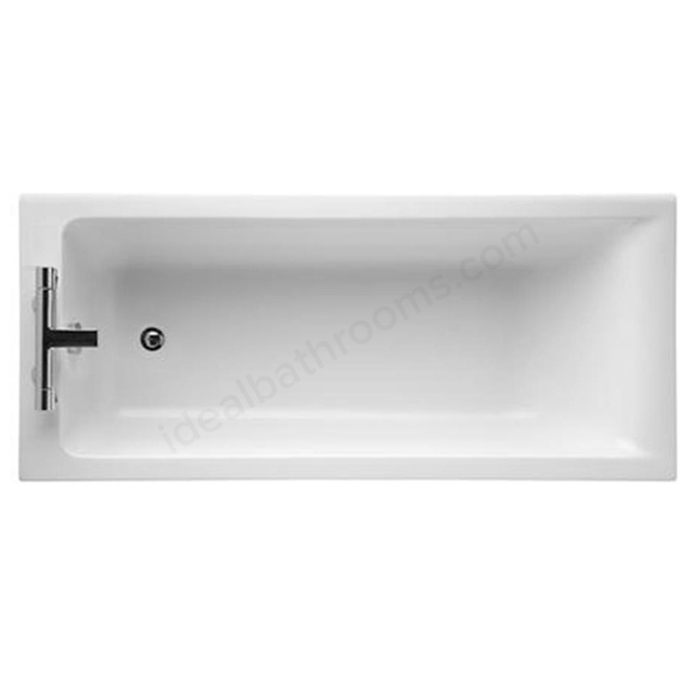 Ideal Standard CONCEPT Single Ended Rectangular Bath; 0 Tap Holes; 1700x750mm; White