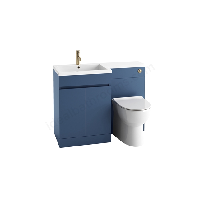 Scudo Empire 500mm x 810mm x 250mm Floorstanding WC Unit - Blue