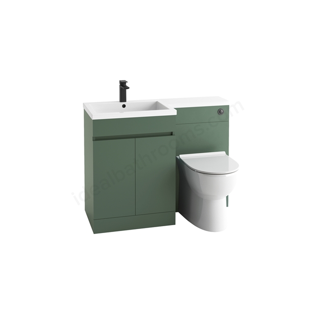 Scudo Empire 500mm x 810mm x 250mm Floorstanding WC Unit - Green