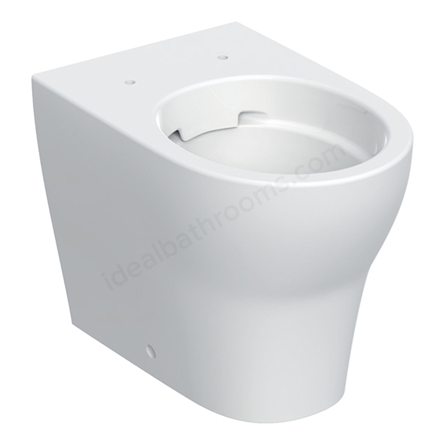 Geberit Selnova Back-to-Wall WC; Rimfree  Rimless Shrouded Pan