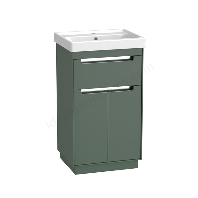 Tavistock Acumen 500 Floor Mounted Vanity Unit - Viridian Green