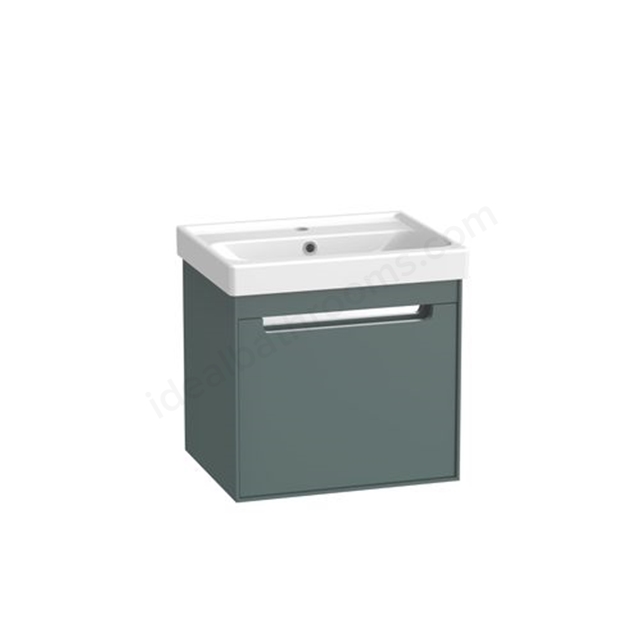 Tavistock Acumen 500 Wall Mounted Vanity Unit - Viridian Green