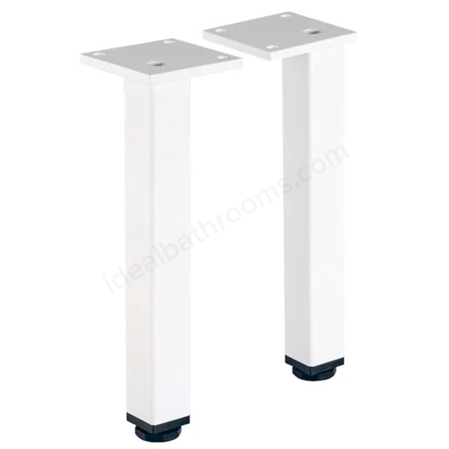 Geberit Selnova 205mm Square Set of Feet (2 pc.) - White