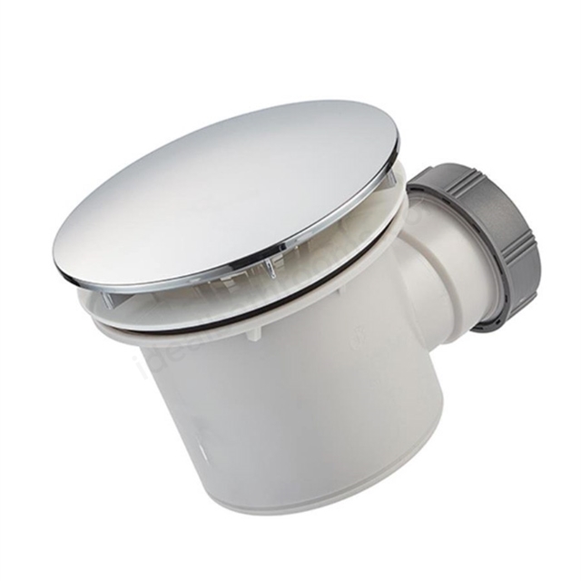 Ideal Standard Idealite 90mm Shower Tray Waste w/ Chrome Cover