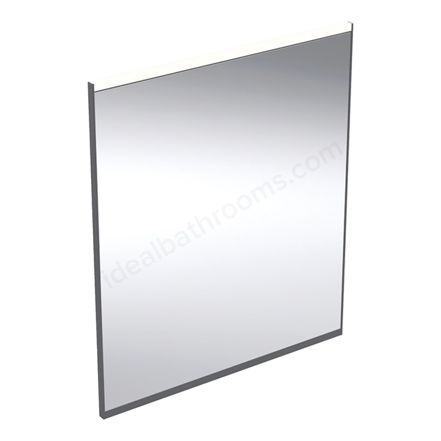 Geberit Option Plus 600mm Mirror w/ Direct & Ambient Lighting - Matt Black