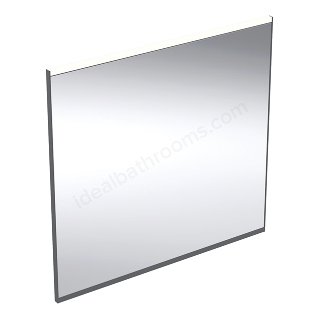 Geberit Option Plus 750mm Mirror w/ Direct & Ambient Lighting - Matt Black