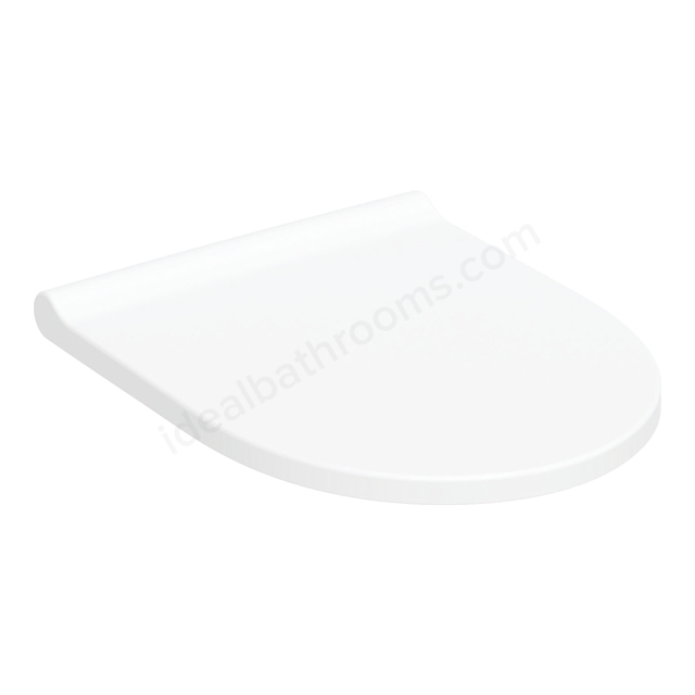Geberit Acanto Soft Close, Lockable Quick Release WC Seat - White