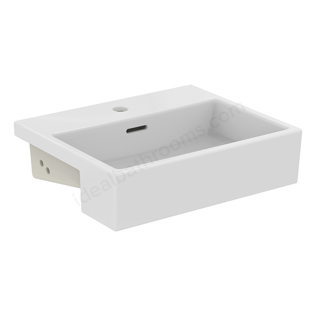 Atelier Extra 50cm 1 Tap Hole Semi-Countertop Basin w/ Overflow