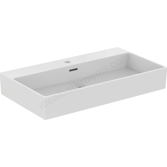 Atelier Extra 80cm 1 Tap Hole Basin w/ Overflow; ground
