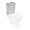 Tavistock Structure Dual Flush 4.5/3 Litre Close Coupled Cistern - White