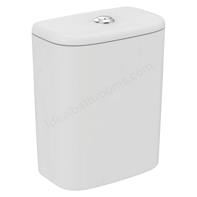 Ideal Standard TESI Close Coupled Cistern; Dual Flush 6/4 Litre; White