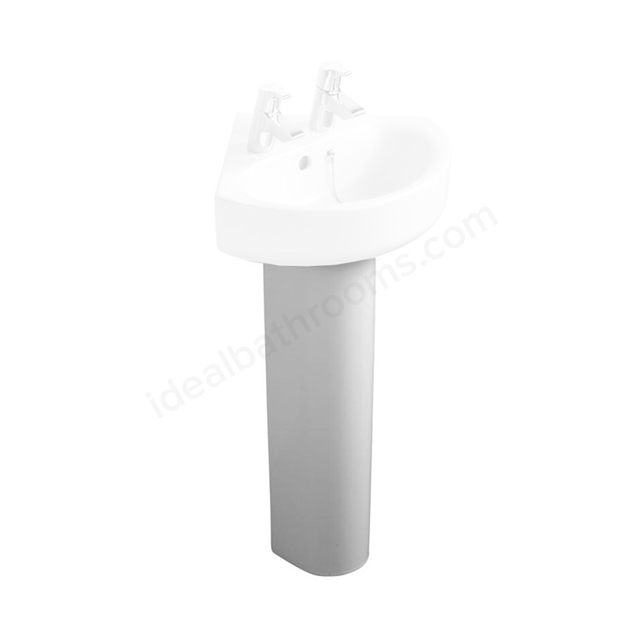 Ideal Standard CONCEPT Handrinse Full Pedestal; White