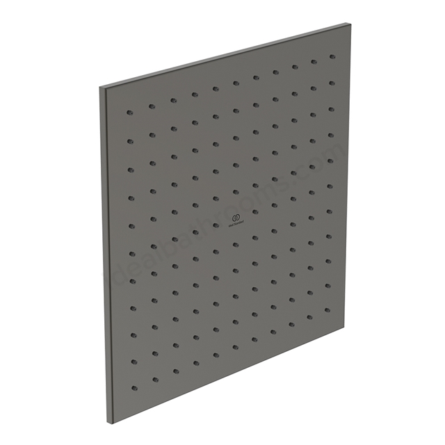 Atelier Idealrain Square 300mm Rainshower Head - Magnetic Grey