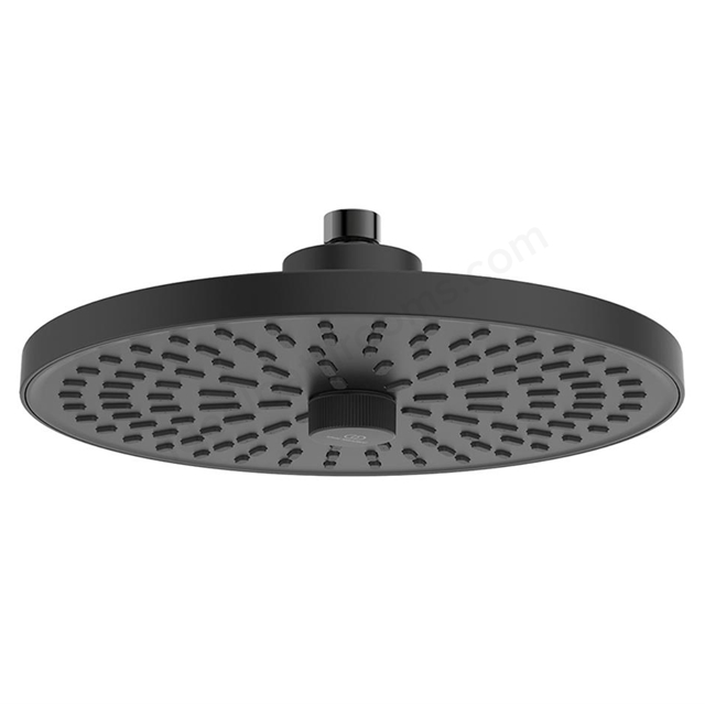 Ideal Standard Idealrain ALU+ ÃƒËœ260mm Round Shower Head;  2 function;  silk black