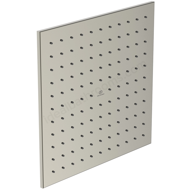 Atelier Idealrain Square 300mm Rainshower Head - Silver Storm