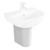 Vitra S20 Semi Pedestal; Small; White