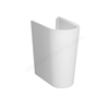 VitrA S50 Half Height Pedestal for 45 cm Basin - White