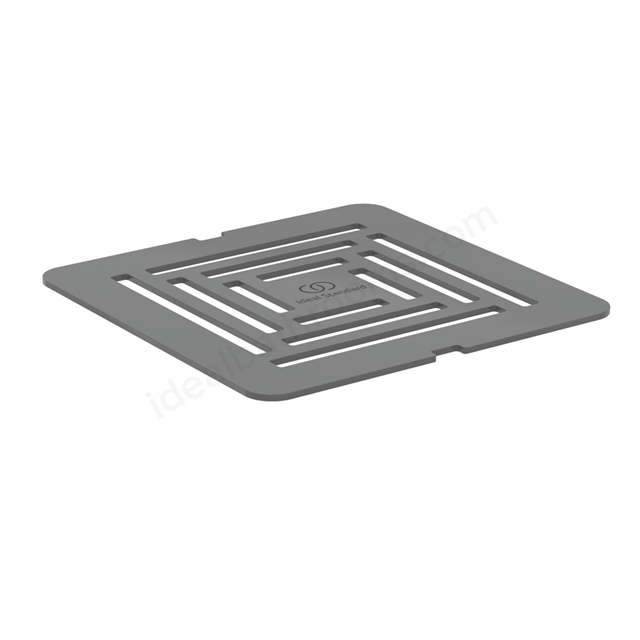Ideal Standard Ultra Flat S+ Coloured Cover Waste - Grey