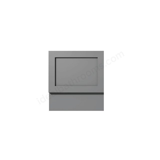 Scudo Harrogate 700 Wood Bath End - Spa Grey