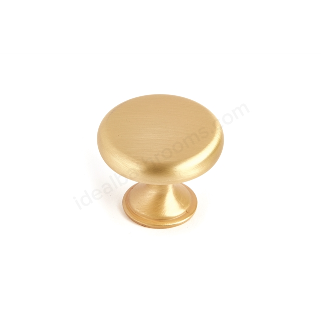 Scudo Harrogate Aged Brass Knob - Single