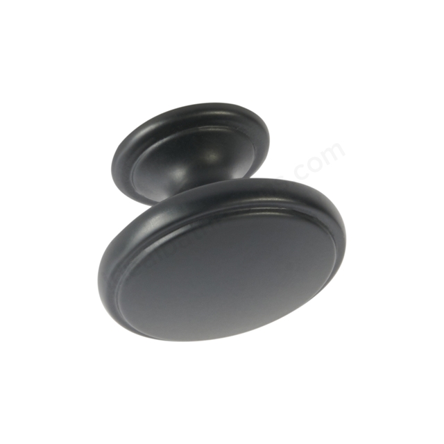 Scudo Harrogate Black Knob - Single