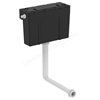 Armitage Shanks Conceala 3 Single Flush 6 Litre Adjustable Cistern With Pneumatic Actuation, Side Inlet And Internal Overflow, Flushpipe Included, No Button/Flushplate