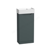 Tavistock Nimble 400 Floor Mounted Vanity Unit - Viridian Green