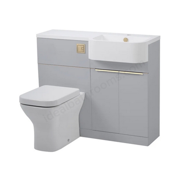 Tavistock Match 1000mm Unit, Right Handed - Gloss Grey