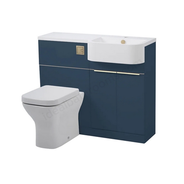 Tavistock Match 1000mm Unit, Right Handed - Oxford Blue