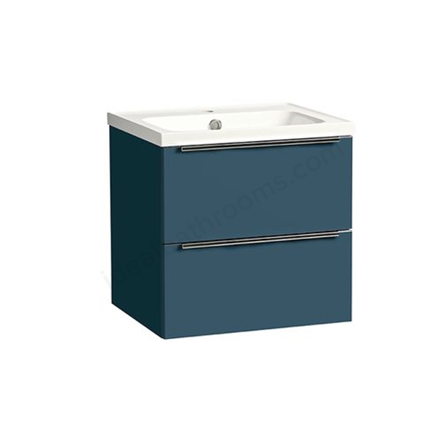 Tavistock Cadence 500 Wall Mounted Vanity Unit - Viridian Green