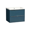Tavistock Cadence 600 Wall Mounted Vanity Unit - Viridian Green