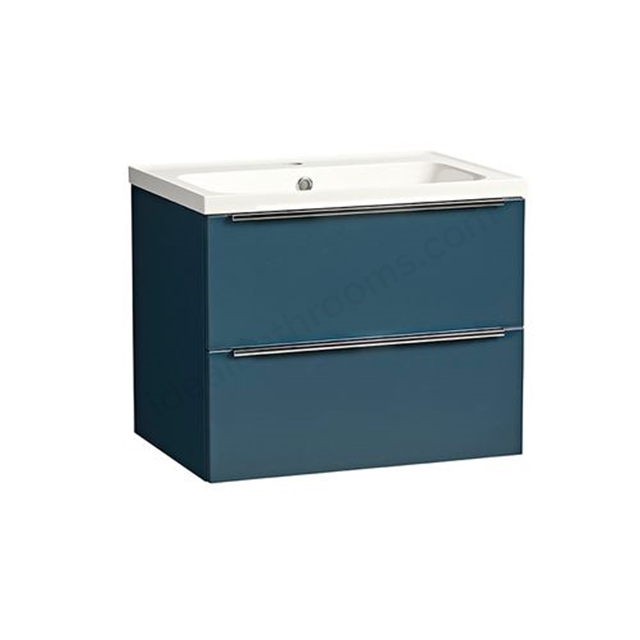 Tavistock Cadence 600 Wall Mounted Vanity Unit - Viridian Green