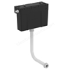Armitage Shanks Conceala 3 Single Flush Lever Operated 6 Litre Cistern With Side Inlet And Internal Overflow, Flushpipe Included, No Lever