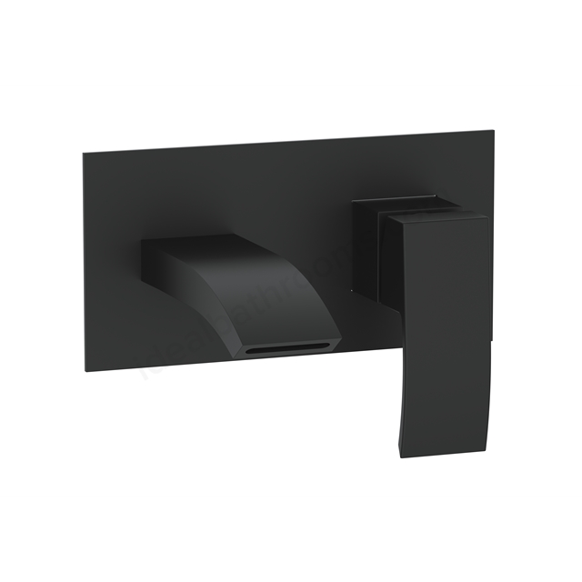 Swan Linford Electroplated Wall Mounted Basin Filler - Black