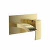 Swan Linford PVD Coated Wall Mounted Basin Filler - Brushed Brass