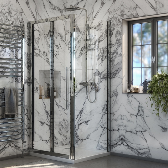 Swan Walton 6mm x 760mm Bi-fold Shower Door