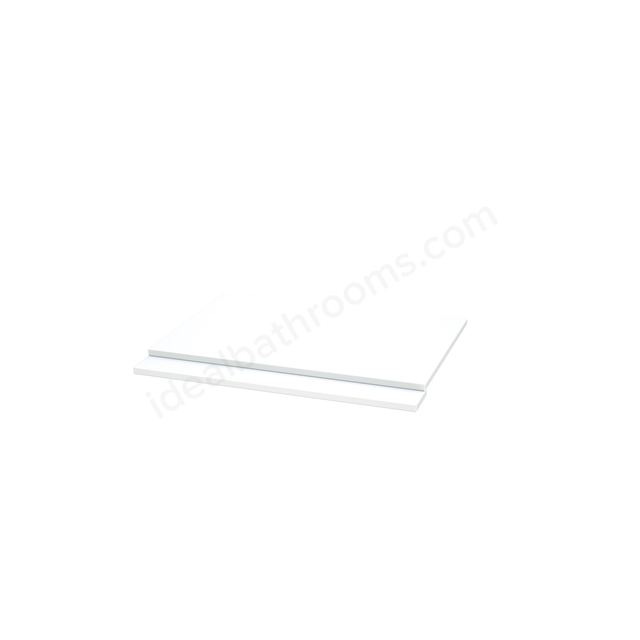 Swan Glebe 800mm 2 Piece Bath Panel - Matt White