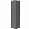 Swan Glebe 1600mm x 350mm x 350mm 2 Door Tall Boy Storage Unit - Matt Grey