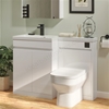 Swan Shenley 500mm x 810mm x 195mm WC Unit Only - Matt White