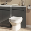 Swan Shenley 500mm x 810mm x 195mm WC Unit Only - Matt Grey